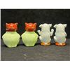 Image 6 : 2 Sets Vintage Salt & Pepper Shakers Pigs Wolves Pig Wolf (tallest approx: 3")