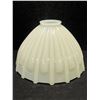 Vintage White/Off White Milk Glass Lamp / Light Shade (Approx: 11.5"W 7"T)