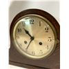 Image 2 : Vintage Key Wind Chime Mantle Clock - with Key (Approx: 14.5"W 9"T)