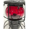 Image 3 : CNR Canadian National Railway RED Globe Railway Lantern