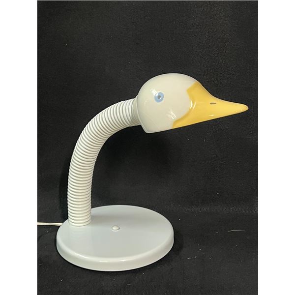 Vintage 80s Kovacs Licensed Duck Table Lamp - Works UMBRA Toronto (Adjust to Approx: 22")