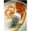 Image 2 : Vintage Noritake Handpainted Small Handled Serving Plate Approx: 5.75"