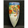 Vintage Ceramic Handpainted Wall Pocket / Vase Japan Approx: 7.25x3"