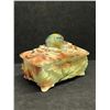 Image 2 : Vintage Ceramic Bird Theme Trinket / Storage Box Japan Approx: 6x3.5"