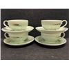 4 Mid Century Ceramic Cups & Saucers Japan