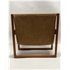 Image 2 : Mid Century Teak Magazine Rack / Holder (Approx: 15"T 15"W 7.5"D)