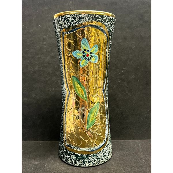Mid Century Italian Vase - small rim chip (Approx: 10"T 4.25"W)