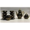 Image 1 : Cobalt Blue & Gold Tea / Coffee Set by Echt Kobalt Germany