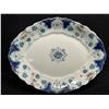 Antique Sevres Flow Blue J&G Meakin England Serving Platter XL