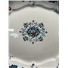 Image 3 : Antique Sevres Flow Blue J&G Meakin England Serving Platter Large