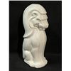 Large Ceramic Lion Décor Piece Bisque?