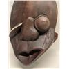 Image 2 : Unique Psychedelic Wood Carving Mask Sculpture (approx: 10.5"T 7.5"W)