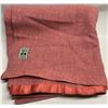 Vintage Kenwood All Virgin Wool Blanket Approx: 66x70"