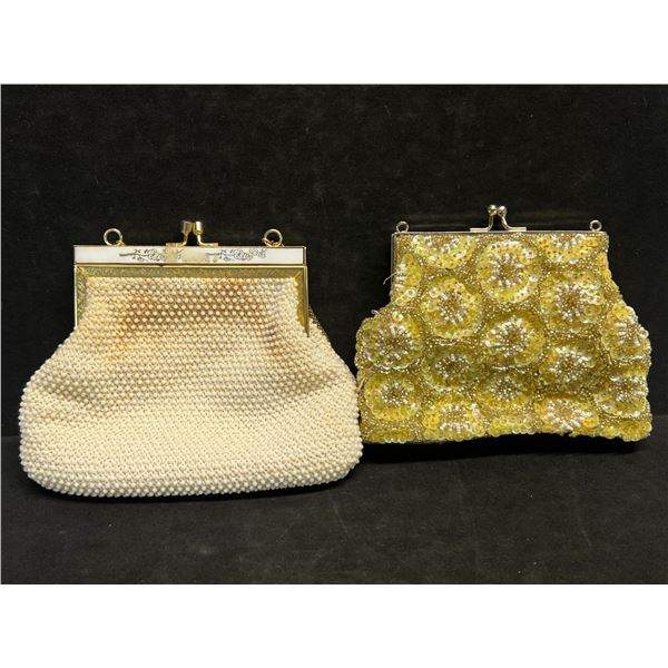 2 Vintage Purses / Handbags (larger approx: 7x5.5")