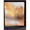 Image 2 : Enamel on Metal Framed Abstract Landscape (approx: 9.25x10.25")