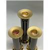 Image 5 : 3 Italian Candle Holders (talles approx: 7.5"T 2.5"W)