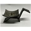 Nice Cast Metal Candle Holder (approx: 7"W 3.75"T)