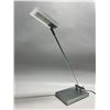 Image 1 : Modern Desk / Task Lamp Silver/Grey  (Light arm extends to about 22")