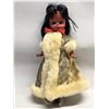 Image 1 : Inuit First Nations Doll with Seal Skin Coat Approx: 16" tall