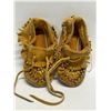 First Nations Beaded Moccasins / Slippers Small Child  (foot approx: 5.5x2.25")