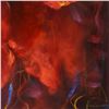 Image 2 : Victoria Montesinos, Original Oil Painting on Canvas (46" x 36"), Hand Signed with Letter of Authent