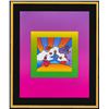 Image 2 : Peter Max- Original Lithograph "COSMIC RUNNER on Blends Ver. II"