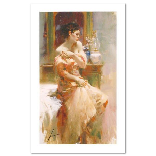 Pino (1939-2010) "Silk Taffeta" Limited Edition Giclee. Numbered and Hand Signed; Certificate of Aut