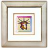 Image 1 : Peter Max- Original Lithograph "LIBERTY HEAD (Mini)"