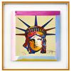 Image 2 : Peter Max- Original Lithograph "LIBERTY HEAD (Mini)"