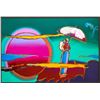 Image 2 : Peter Max- Original Mixed Media "New Moon"