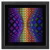 Image 1 : Victor Vasarely (1908-1997), "Reech de la série Structures Universelles De L'Octogone" Framed 1975 H
