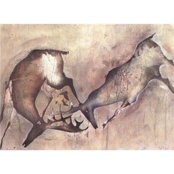 Edwin Salomon- Original Serigraph "Force"