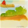 Image 2 : Moshe Leider, Original Watercolor Painting, Hand Signed with Letter of Authenticity.