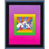 Image 2 : Peter Max- Original Lithograph "Cosmic Runner on Blends Ver. II"
