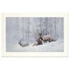 Image 1 : Larry Fanning (1938-2014), "Mountain Majesty - Bull Elk" Limited Edition Lithograph, Numbered and Ha