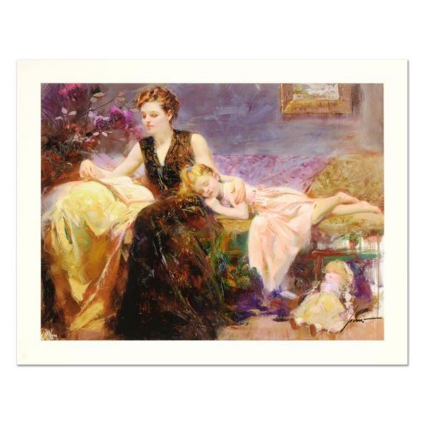 Pino (1939-2010) "Precious Moments" Limited Edition Giclee. Numbered and Hand Signed; Certificate of