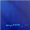 Image 2 : Wyland, "Shinning Seas" Hand Signed Original Painting on Board with Letter of Authenticity.