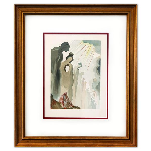 Salvador Dali- Original Color Woodcut on B.F.K. Rives Paper