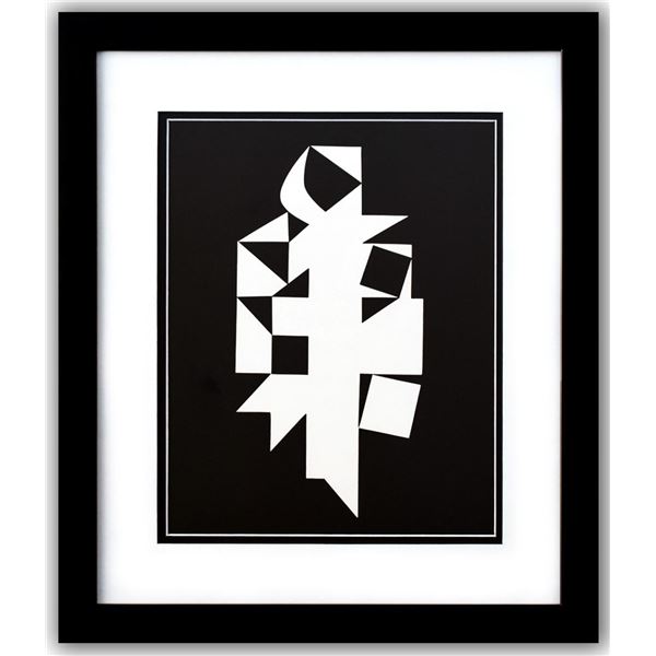 Victor Vasarely- Heliogravure Print "Untitled"