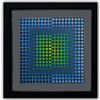 Image 1 : Victor Vasarely- Heliogravure Print "Zoeld"