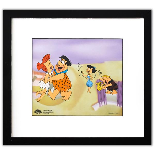 HANNA-BARBERA- Sericel "Flintstones Jam Session"