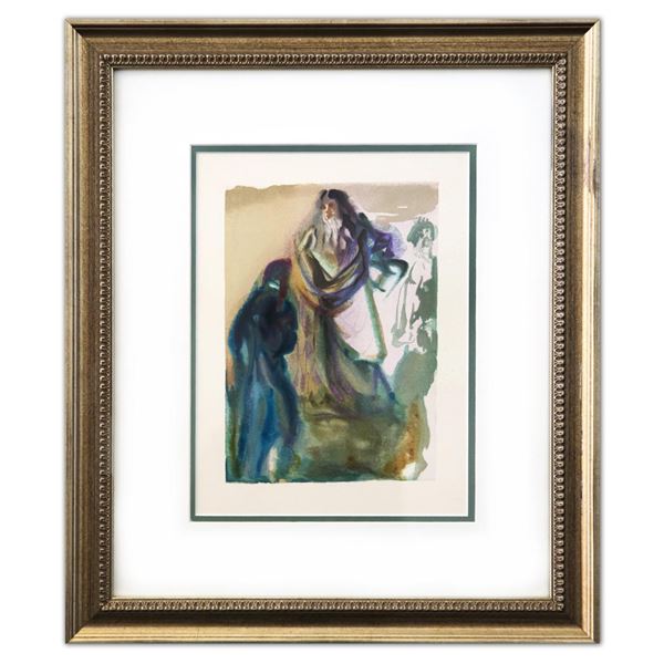 Salvador Dali- Original Color Woodcut on B.F.K. Rives Paper