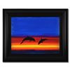 Image 1 : Wyland, "Synchronicity At Sea" Framed Original Watercolor Painting Hand Signed with Letter of Authen