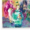 Image 2 : Zina Roitman, Framed Hand Signed Original Painting with Letter of Authenticity.