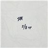 Image 2 : Steve Kaufman (1960-2010), "20 Dollar Bill" Hand Signed Limited Edition Hand Pulled Silkscreen Mixed