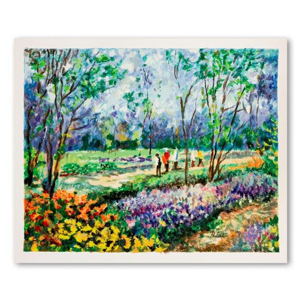 Dimitri Polak (1922-2008), "Afternoon Picnic" Hand Signed Limited Edition Serigraph on Paper with Le