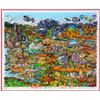 Image 2 : Charles Fazzino- 3D Construction Silkscreen Serigraph "O BEAUTIFUL FOR SPACIOUS SKIES…AMERICA…AMERIC