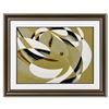 Image 1 : Martiros Manoukian, "Dance of Flakes" Framed Limited Edition Mixed Media Silkscreen, Numbered and Ha