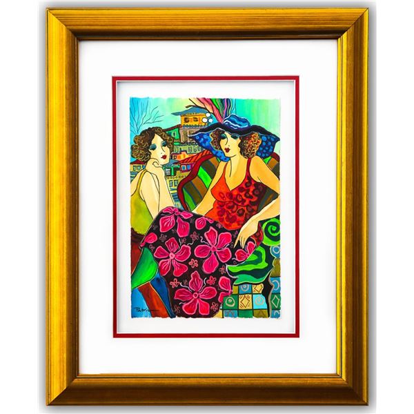 Patricia Govezensky- Original Watercolor "Dayana & Marie"