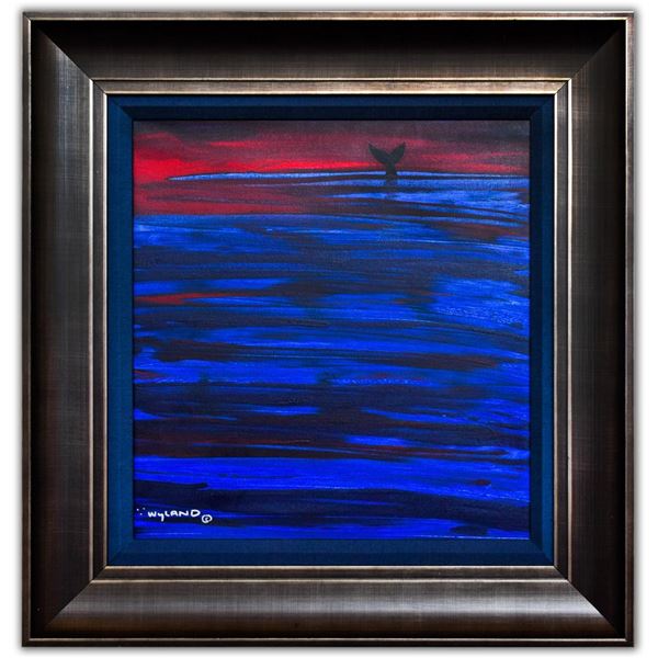 Wyland- Original Painting on Canvas "Water Planet"
